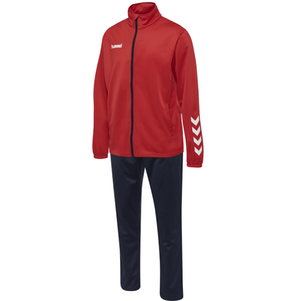 Hummel Promo Trainingsanzug – Rot-Marine